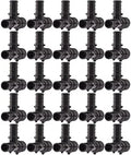 SharkBite 3/4 Inchx 1/2 Inch x 1/2 Inch Poly Crimp Reducing Tee, Pack of 25, PEX Pipe, PE-RT, UP454