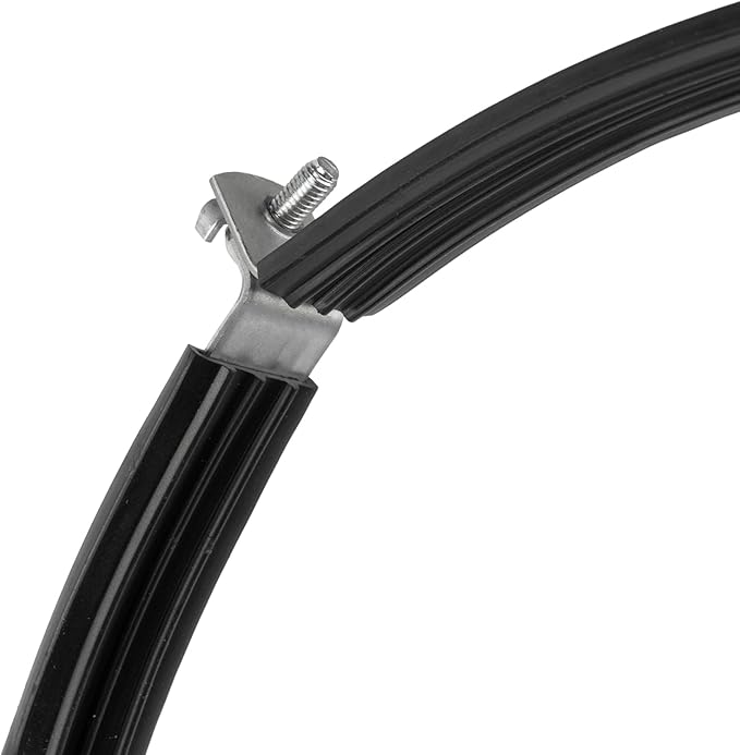 12" Inch Galvanized Pipe Hanger with Rubber - Conduit Mounting Clamp - Tube Brackets - Pipe Clamps - Tube Wall Mounting Bracket Clamp - Rigid Conduit Holder - PVC and Metal Pipe Attachment Hanger