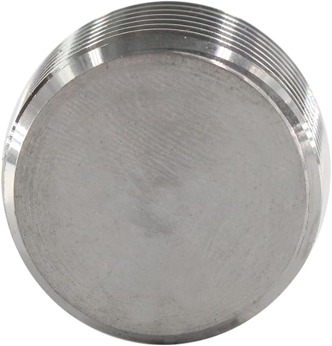 Stainless Steel Pipe Fitting 1/4" NPT Hexagonal Countersunk Male Thread Pipe Plug, 6PCS