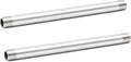 ChillWaves 304 Stainless Steel Pipe Fitting, Nipple Cast Pipe 1/4" NPT Male x 1/4" NPT Male Thread 12" Length(300MM)(2-PACK)