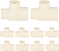 10-PACK EFIELD CPVC Tee Fittings,3/4"x1/2"x1/2" CPVC-CTS Slip Reducing Tee,(CPVC023-10)