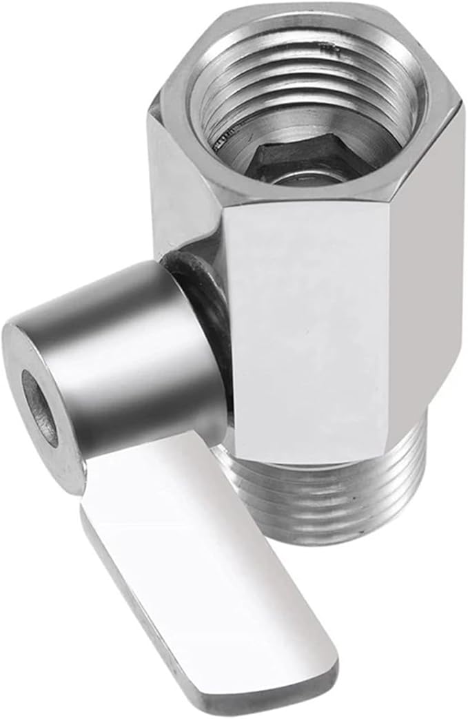 316 Stainless Steel Mini Ball Valve Shut Off Valve 1/4" NPT Male Female Thread Pipe Fitting Connector for Water Gas Oil (Pack of 2)