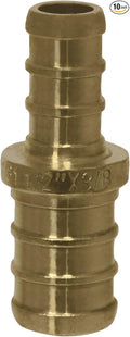 10 Pcs XFITTING Pex 3/4 Inch x 1/2 Inch Pex Coupling, Pex Reducing Coupling