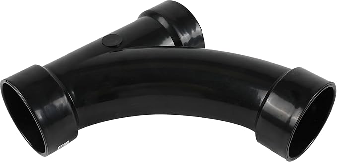 EFIELD 3"ABS DWV Long Radius Combination Wye & 1/8 Bend (One Piece) (Hub)