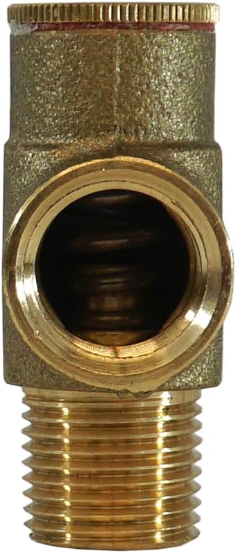 Merrill MFG Lead-Free 1/2" Pressure Relief Valve - No-Lead Brass, 100 PSI for Water Systems