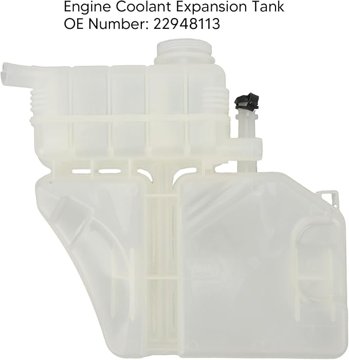 Engine Coolant Expansion Tank 22948113 Radiator Overflow Tank Automotive Engine Coolant Reservoir Tank for 2016 and Up Automotive Parts