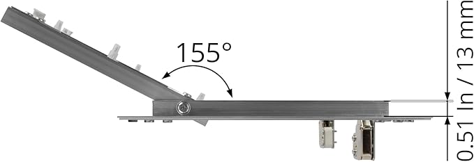 8" x 10" Inch Aluminum Drywall Access Panel - Service Shaft Door - Plumbing, Electricity, Heating, Alarm Wall Inspection hatch for Drywall - Bathroom Service Access Hole Cover