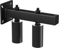 Adjustable Slide Gate Guide Roller,Heavy Duty 4" Thickening Sliding Gate Support Assembly, Iron Gate Guide Wheel Pulley, Adjustable Up to 5.7" for Sliding Rolling Gates