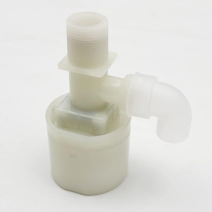 Water Float Valve, Water Level Control Water Tank Traditional Float Valve Upgrade 2 PCS(1", up inlet)