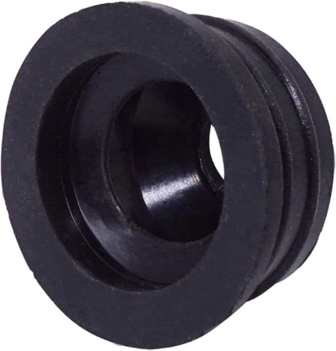 (Pack of 1) Black Rubber Sleeve for Drain Pipe, 1.26" x 0.98" (32 x 25 mm) Pipe Connector, Adaptor, and Reducer