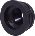 (Pack of 1) Black Rubber Sleeve for Drain Pipe, 1.26" x 0.98" (32 x 25 mm) Pipe Connector, Adaptor, and Reducer