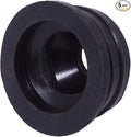 (Pack of 5) Black Rubber Sleeve for Drain Pipe, 1.26" x 0.98" (32 x 25 mm) Pipe Connector, Adaptor, and Reducer