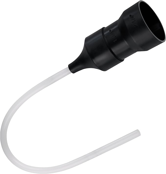 006A Drain Adapter Compatible with Water Heater Tank, Fits For 1-3/4in & 2-1/4in OD Hose (1-3/4in & 2-1/4in OD Hose)