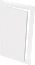 6" x 12" White Metal Access Panel. Service Shaft Door Panel. Plumbing, Electricity, Heating, Alarm Wall Access Panel for Drywall. Bathroom Services Access Hole Cover.