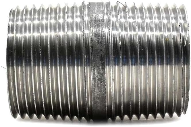 Replacement 3/4 Inch x Close Black Steel Nipple for Thrifco Plumbing 8320025
