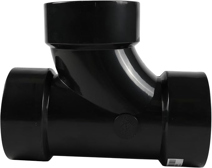 5-Pack EFIELD 1-1/2"ABS DWV SANITARY Hub TEE