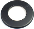 FDXGYH 2 Pcs ID 2.0 Inch ABS Wall Split Flange Self-Adhesive Tape Round Escutcheon Plate Cover for Water Pipe Faucet Decoration Accessories