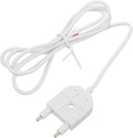 Luxshiny Water Leak Sensor Probe with Long Cable Stainless Steel Water Detection Tool for Basement and Home Flood Prevention Reusable Low-Maintenance