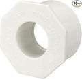 10Pcs 3"x1 1/2" PVC Reducer Bushing Fitting, SCH40 (Spigot x Socket) Furniture Grade PVC Pipe Fitting, Reducer Bush Adapter for Home Sewer Plumbing, Industrial, Pipe Connection
