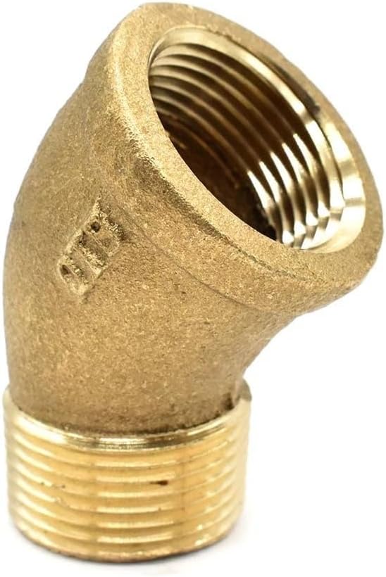 Replacement 3/4 Inch 45 Degree Brass Street Elbow Fitting for Thrifco Plumbing 5317051