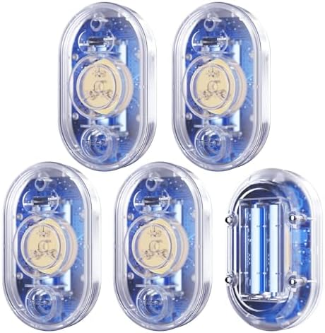 5 Pack Water Leak Detectors for Home, 100dB Water Flood Sensor Alarm Clear