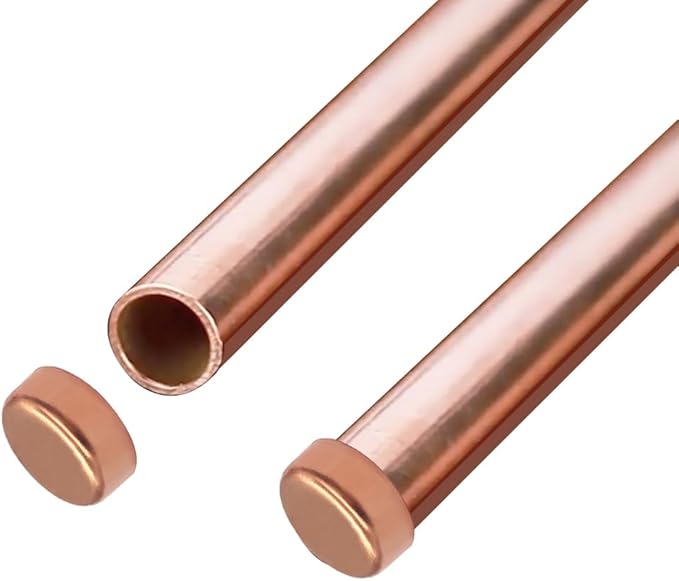 Joywayus 1PCS Plumbing 2" Solder Copper Pipe End Cap, Pressure Sweat Plug Socket Pipe Fitting Solder Connection