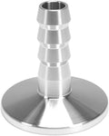 SHERICH KF25 Ф10 Rubber Hose Barb Adapter, Transition Fitting, ISO-KF FLange Size NW-25, 304 Stainless Steel (KF-25, KF25-Ф10)