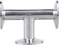 DERNORD Clamp Tee 3 Way Stainless Steel 304 Sanitary Fitting Fits 1.5" Tri-clamp, 19mm Pipe OD