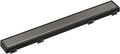 Delta Faucet 24-Inch Reversible Linear Shower Drain Trim in Black Stainless