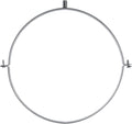 14" Inch Galvanized Pipe Hanger - Conduit Mounting Clamp - Tube Brackets - Pipe Clamps - Tube Wall Mounting Bracket Clamp - Rigid Conduit Holder - PVC and Metal Pipe Attachment Hanger
