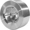Joywayus Stainless Steel Internal Hex Countersunk Thread Socket Pipe Plug 1-1/4"NPT Male