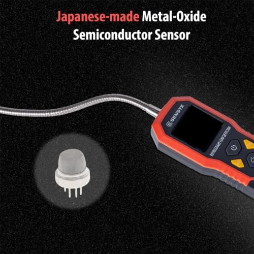 HVAC Refrigerant Leak Detector, Rechargeable Halogen Freon Sniffer