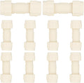 (Pack of 10) EFIELD 1/2"Compression Coupling,CPVC Fittings for Plumbing Installations and Repair (1/2"x1/2"COM),(CPVC048-2-10PCS)