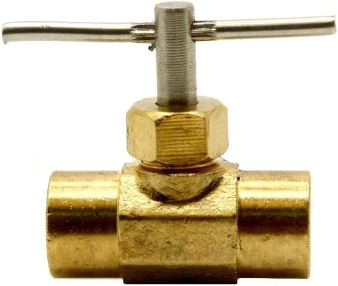 Replacement 1/8 Inch FP x 1/8 Inch FP Needle Valve for Thrifco Plumbing 9422225#130P