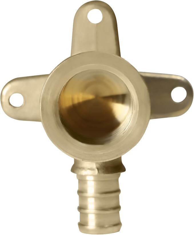 XFITTING 1/2 Inch Pex x 1/2 Inch Female NPT Drop Ear Elbow (5 Pieces)