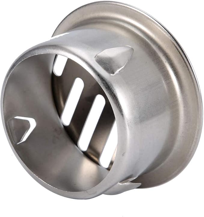 Floor Drain Cover, Stainless Steel Round Anti Blocking Round Grate Cover, Balcony Snap-in Drain Drain Strainers for Bathroom, Kitchen, Washroom, Patios(75 Flat Mouth)