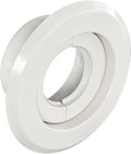 Retrofit Recessed Fire Sprinkler Escutcheon 3/4 in. IPS - Split 3 Piece in White - Depth Adjustment Range up to 3/4 in. for Fire Sprinkler Trim