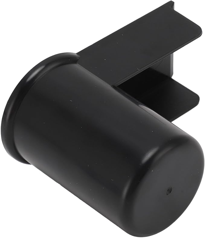 Dishwasher Air Gap Cover with Ramp, Replacement Air Gap Overflow Spout Extender for Dishwasher Air Gap Overflow Extender With Ramp For Kitchen Sink(Black)