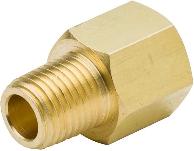 Legines Brass Pipe Fitting, NPT Adapter 3/4" Female to 1/2" Male Reducing Adaptor 1200psi High Pressure (Pack of 2)