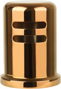Akicon Rose Gold Finish Kitchen Dishwasher Air Gap Cap, copper Air Gap Cover