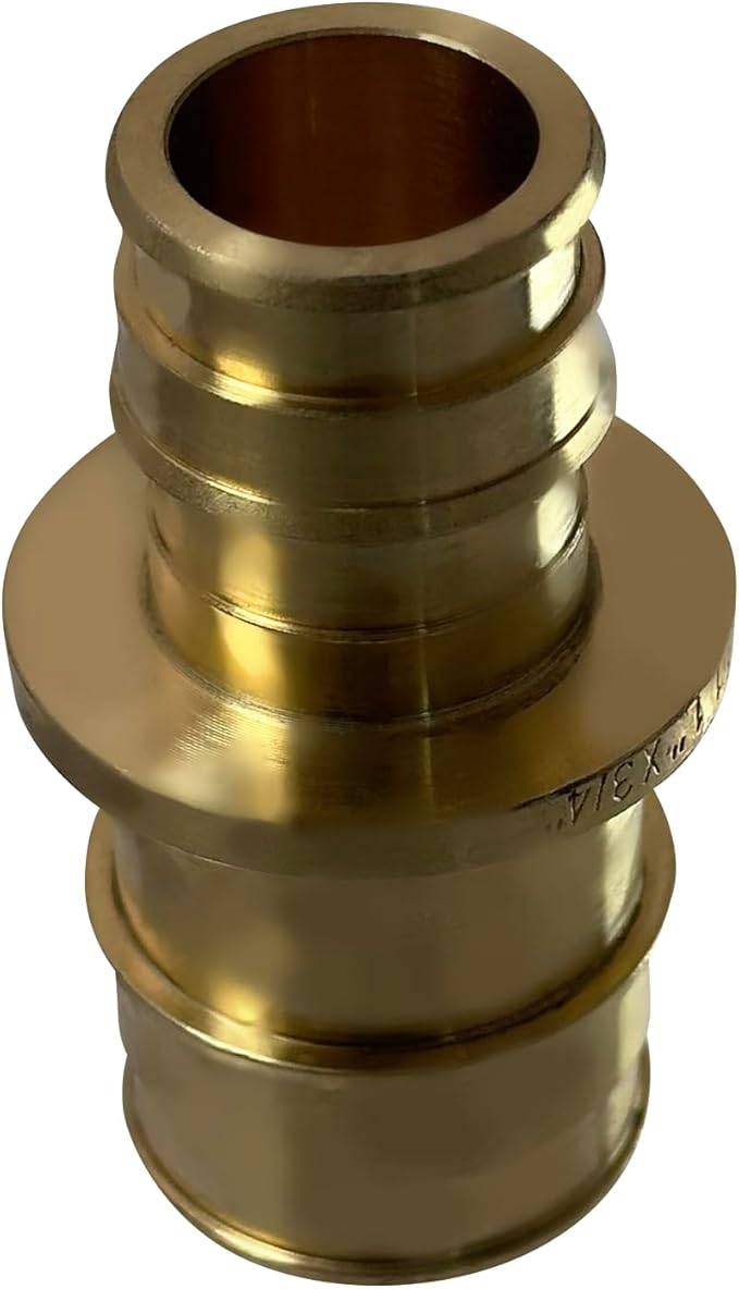 XFITTING Pex A 1 Inch x 3/4 Inch Pex A Reducing Coupling, 29-5-6=2XX, 2 Pieces