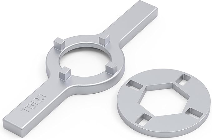 TB123A Washer Spanner Wrench compatible with Whirlpool, GE, Kenmore & More – Tub Nut Removal Tool 1-11/16", Replaces TB123B ERTB123A AP4503397 – Heavy-Duty Washing Machine Wrench
