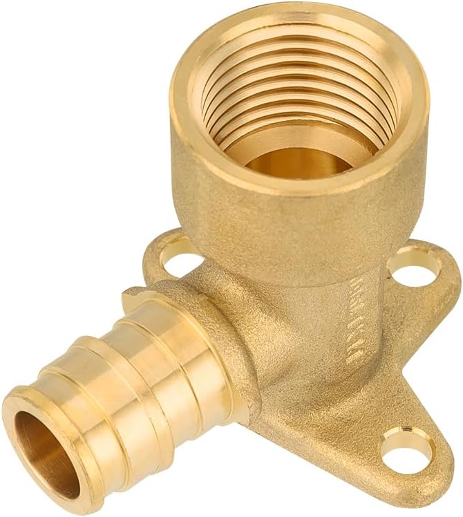 EFIELD Pex A Expansion Fittings 3/4"x 3/4" Female NPT Drop-ear Elbow, F1960 (Pack of 100),(PEX1960088-100PCS)