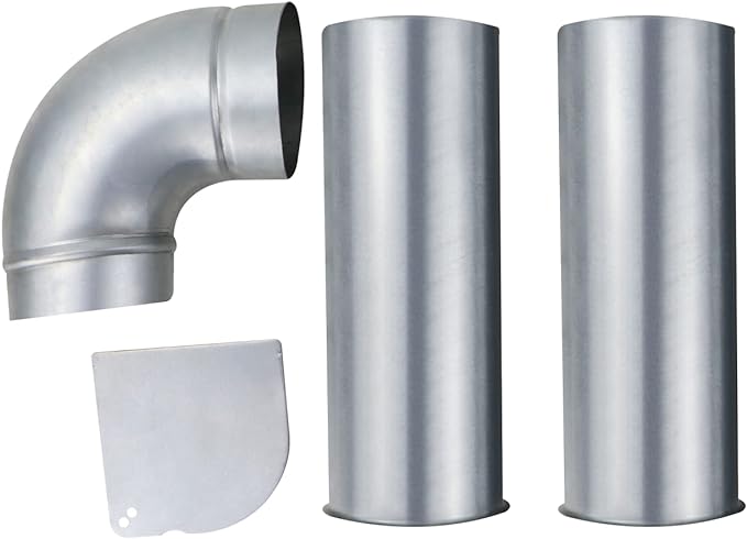 Upgraded 383EEL9001B Dryer Venting Kit Assembly Compatible with LG Kenmore Sears, Replaces 3911EZ9131X 1266802 AH3575086 EA3575086, AP4438852, PS2438605, EAP2438605, Adjustable