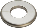 1 Piece Wall Split Flange, Self-Adhesive Escutcheon Plate for 33mm/1.3" Dia Pipe, ABS Round Plumbing Cover Plates for Bathroom Kitchen Toilet Faucet, Gold