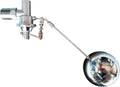 304 Stainless Steel Balanced Float Ball Valve, Tank Mount, 100 Psi, 1 inch NPT Male…