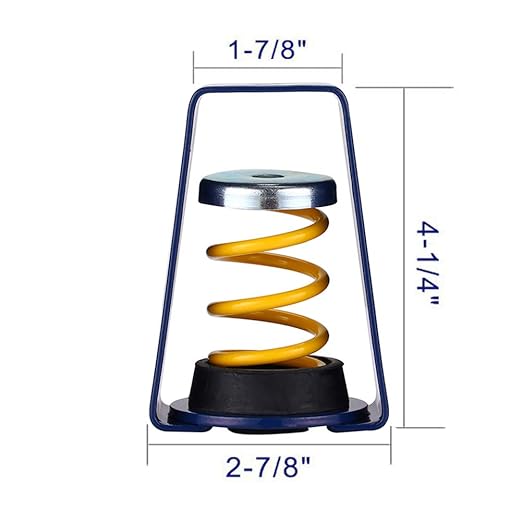 Hanger Mount Vibration Isolator, Spring Isolator Type, Capacity Range: 80 to 113 lb.