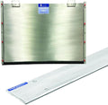 2 in 1 Bundle - Inside Mount Door Flood Barrier Shield (5027MA) + Door Flood Barrier Threshold (319MA), Size: (36'' x 36'')