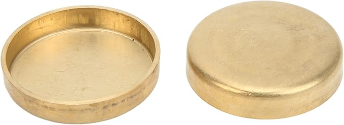 15Pcs Freeze Plug Installation Tool, MPE-108BR Engine Freeze Plug Kit, Brass Engine Expansion Plugs Replacement for Engines 255ci 260ci 289ci 302ci 351ci 1962-2001