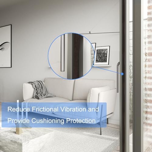 High Density Foam Tape,2 Inch Wide x 1/8 Inch Thick Door Insulation Tape,Adhesive Weather Stripping for Doors Window,Foam Seal Proofing Tape,33 Feet Long